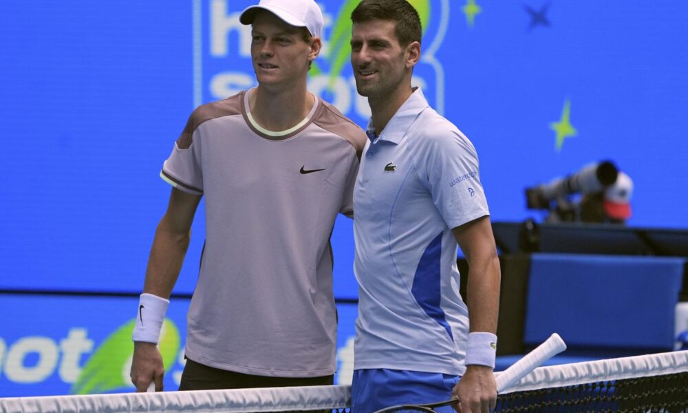 Jannik Sinner, Novak Djokovic