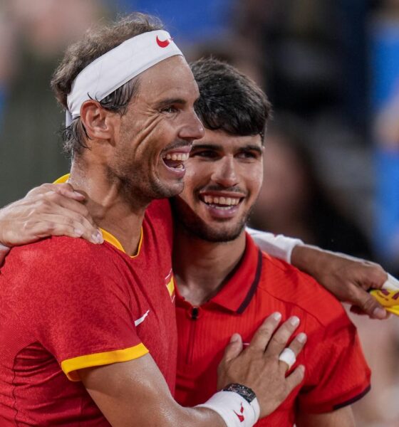 Rafael Nadal e Carlos Alcaraz