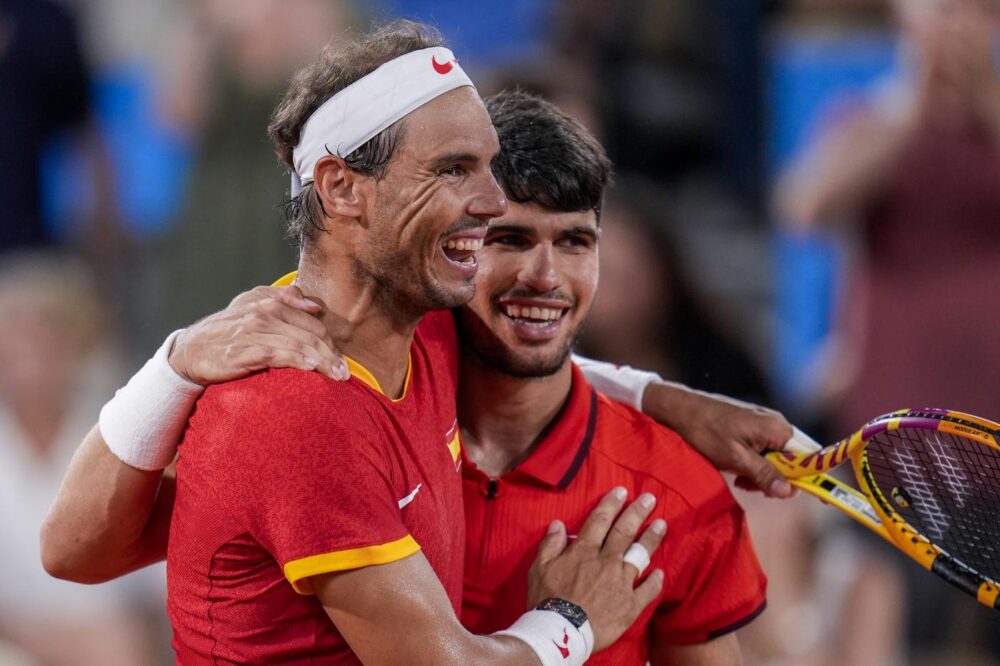 Rafael Nadal e Carlos Alcaraz