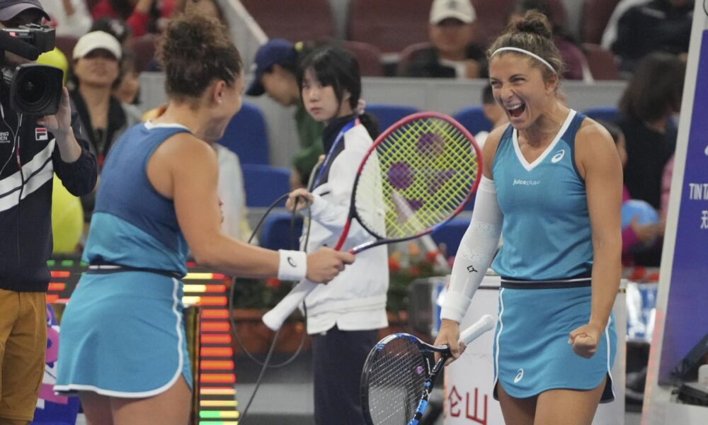 Sara Errani e Jasmine Paolini