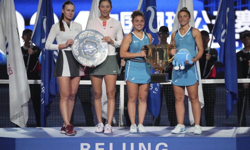 Sara Errani e Jasmine Paolini