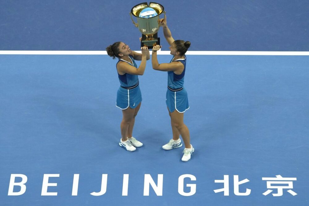 Sara Errani e Jasmine Paolini