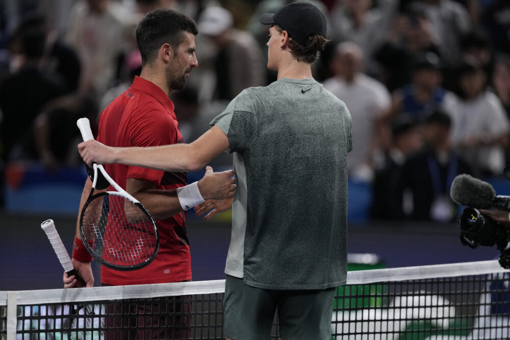 Jannik Sinner e Novak Djokovic