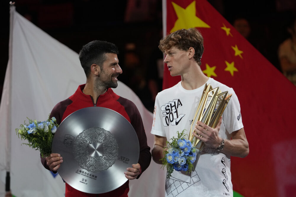 Jannik Sinner e Novak Djokovic