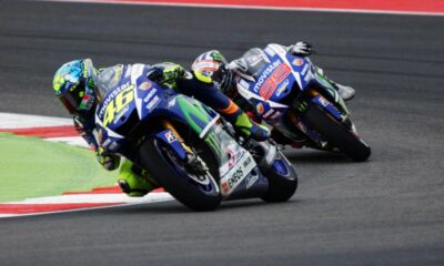 Valentino Rossi e Jorge Lorenzo