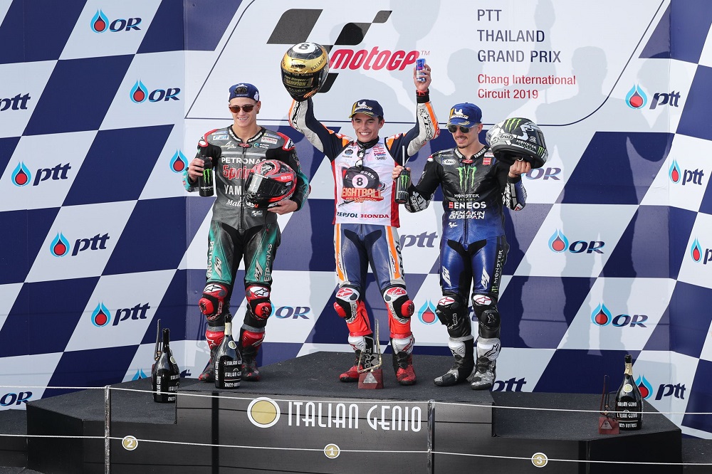 MotoGP, i precedenti di Martin e Marc Marquez nel GP di Thailandia. 2 successi per il Cabroncito, nessuno per Martinator