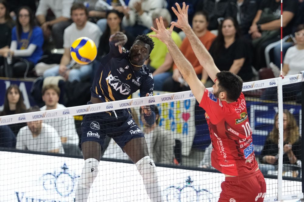 Volley, Verona batte la neopromossa Grottazzolina e centra il secondo successo stagionale in Superlega