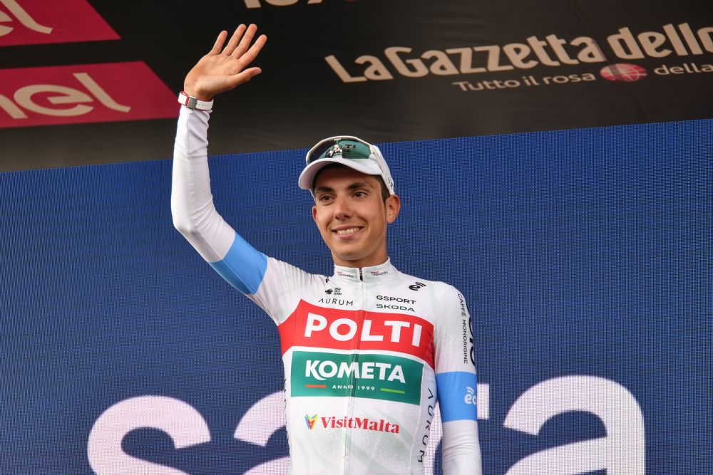 Ciclismo, Davide Piganzoli entusiasta: “Podio inimmaginabile, ora voglio altre soddisfazioni fra Tre Valli e Lombardia”