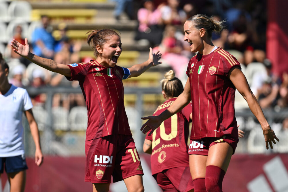 Calcio femminile: la Roma sfida l’inter nel big match della Poule scudetto in Serie A. Chance per il Napoli