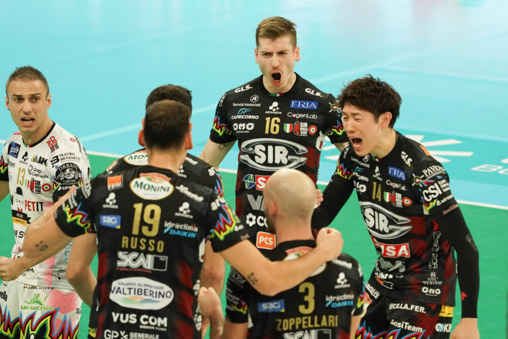 Volley, Perugia vince il big match con Trento: in testa alla Superlega con Piacenza. Verona espugna Milano