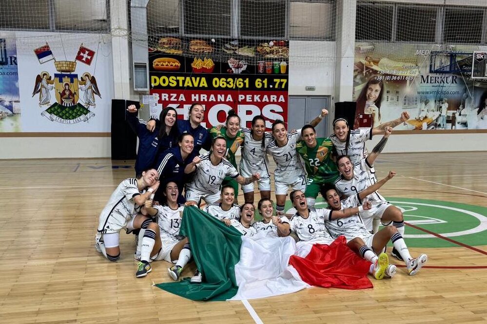 Nazionale Italiana Femminile Futsal_ Divisione Calcio a 5