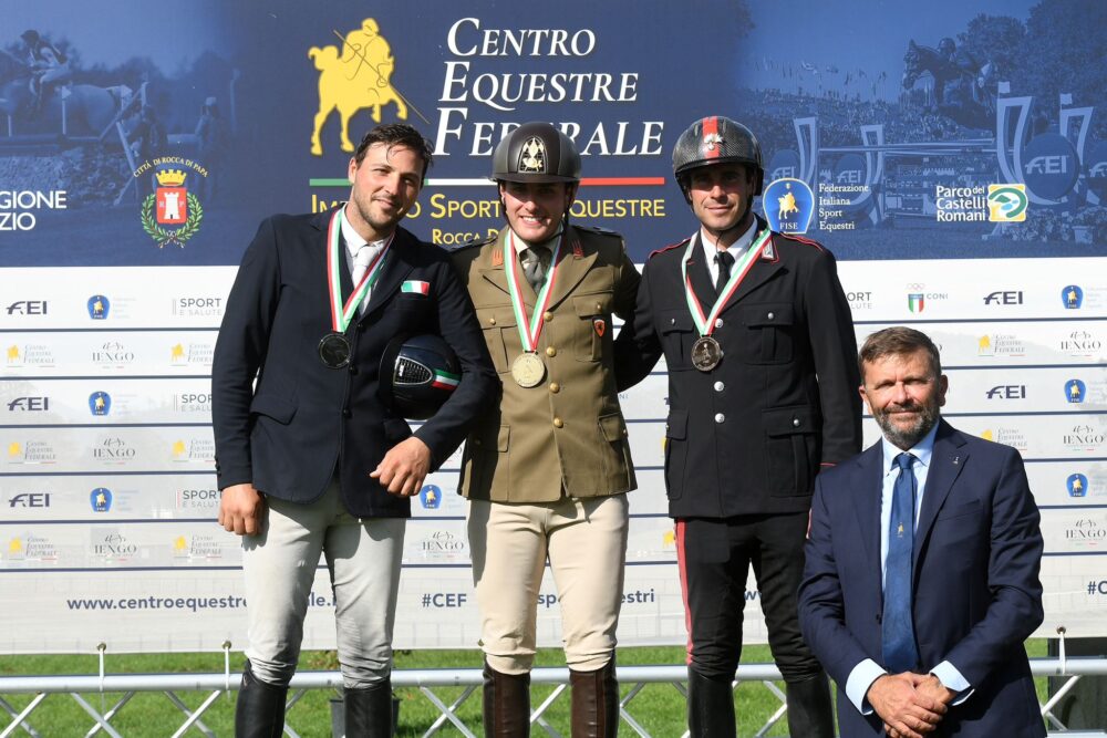 Podio Campionati Assoluti Completo_FISE