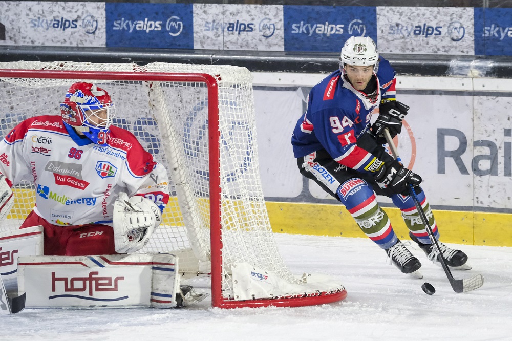 Hockey ghiaccio: Gherdeina supera Vipiteno e si porta ai piani alti della classifica in Alps League