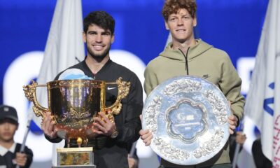 tennis-carlos-alcaraz-jannik-sinner-pechino-lapresse