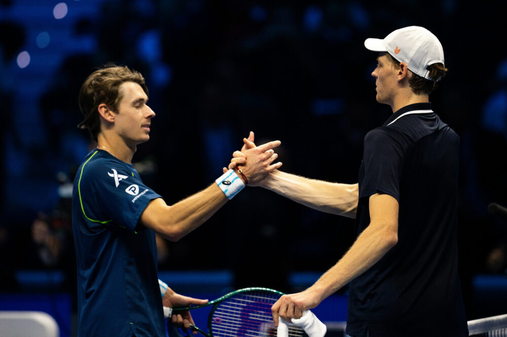 Jannik Sinner e Alex De Minaur