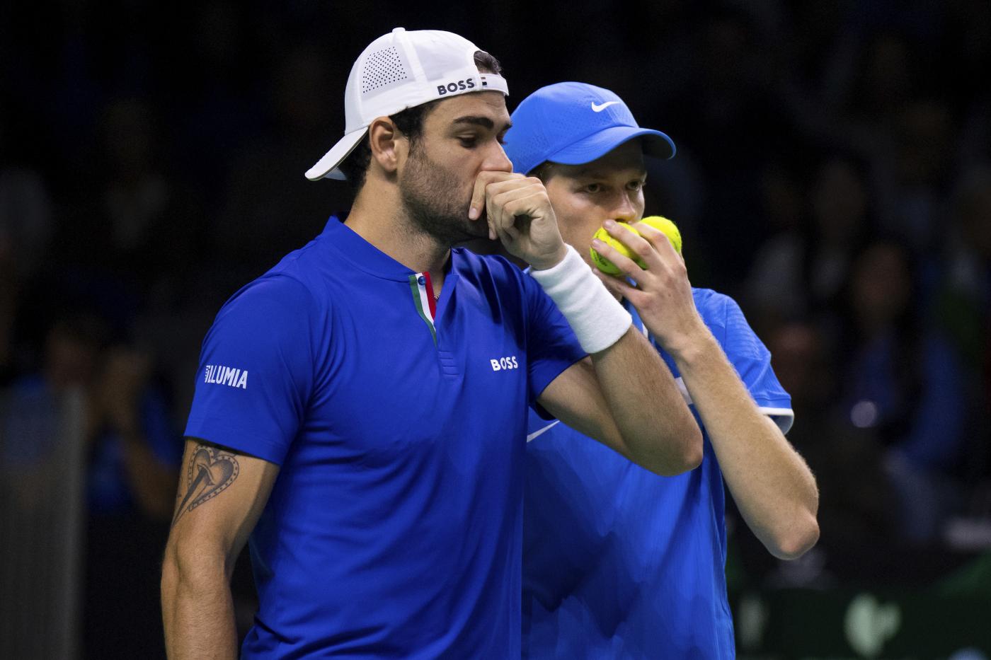 Berrettini: “Giocare col n.1 ti mette pressione, ma è bellissimo perché so che posso contare su di lui”