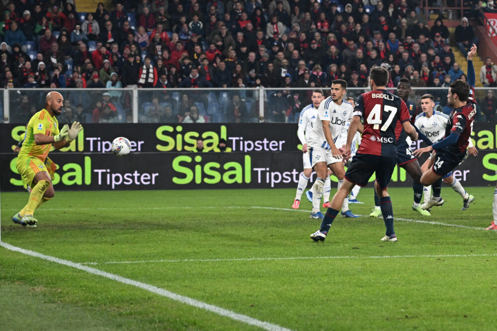 Calcio, Serie A: Genoa e Como pareggiano nell’anticipo della 12esima giornata