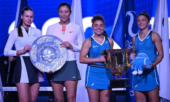 Hao-Ching Chan, Veronika Kudermetova, Sara Errani, Jasmine Paolini