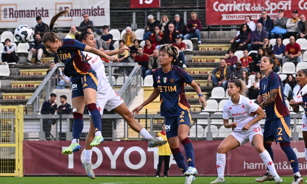 Roma-Fiorentina calcio femminile