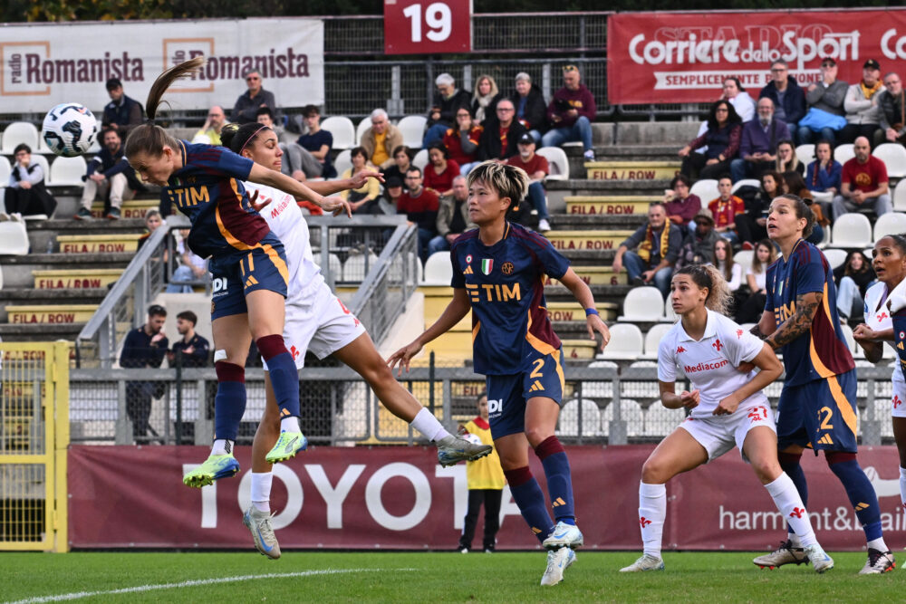 Roma-Fiorentina calcio femminile