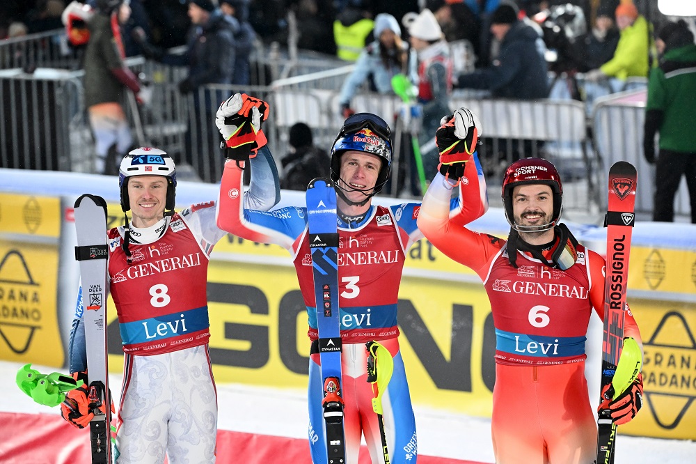 Pagelle slalom maschile Levi 2024: Noel pennella, Kristoffersen che rimonta, Braathen si avvicina, gli italiani no