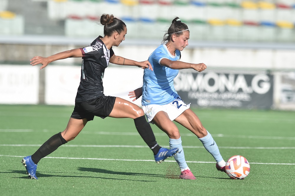 Goleada della Lazio contro il Como negli ottavi di Coppa Italia di calcio femminile