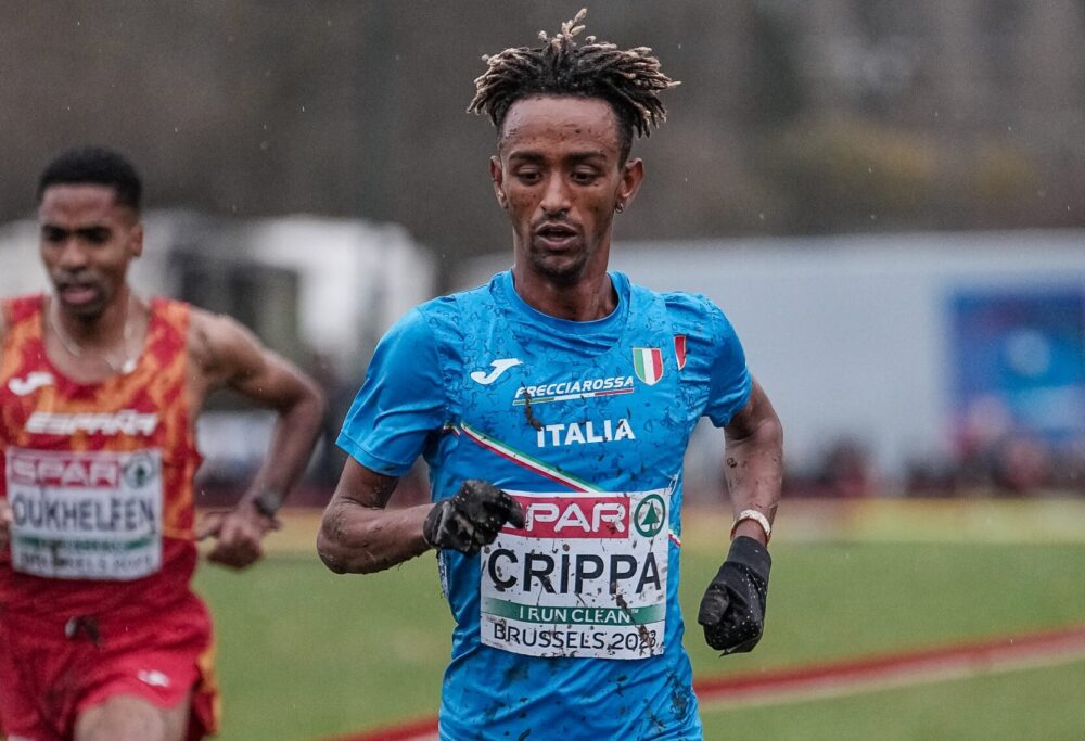 Yeman Crippa lotta con i big nel Cross di Santiponce e lancia la volata verso gli Europei