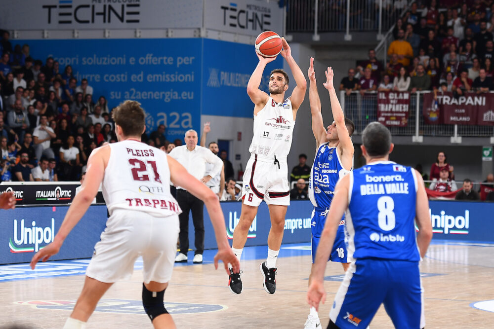 Basket, Trapani spazza via Reggio Emilia nel lunch match della tredicesima giornata