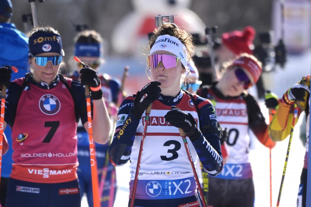 Classifica Coppa del Mondo biathlon femminile 2024 2025. Jeanmonnot si porta in testa