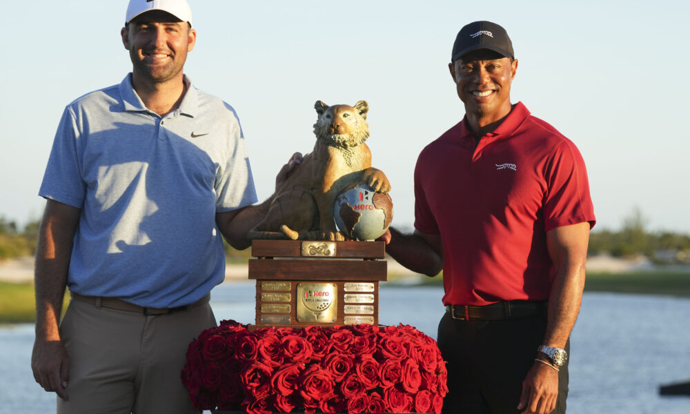 Scottie Scheffler & Tiger Woods