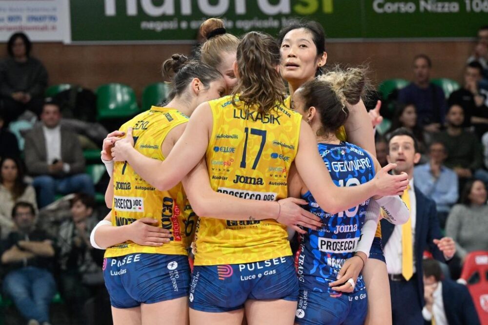 Volley femminile, Conegliano liquida il Mladost con turnover e avvicina i quarti di Champions League