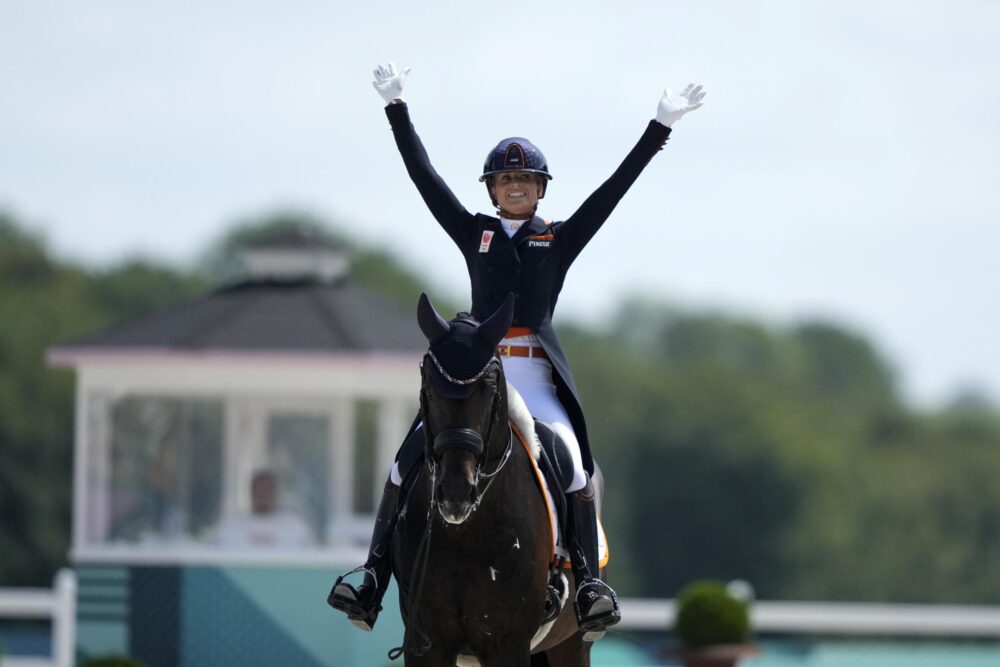 Equitazione: Dinja van Liere vince il Freestyle di dressage nella World Cup di Mechelen