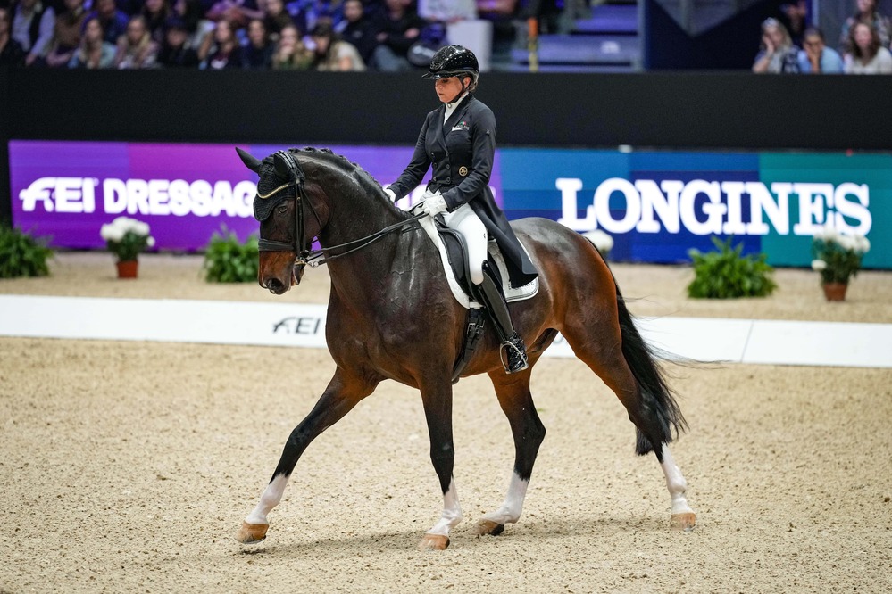 Equitazione: Justin Verboomen vince il Grand Prix di dressage nella World Cup di Mechelen