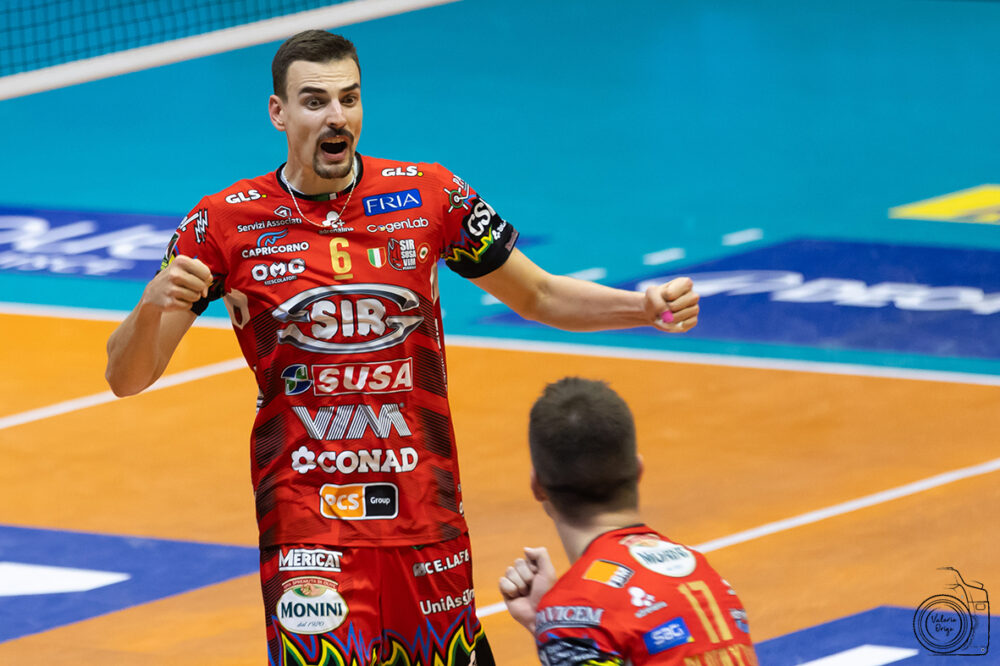 Volley, Perugia travolge il CESKE e firma la quinta vittoria in Champions League: Giannelli e compagni ai quarti