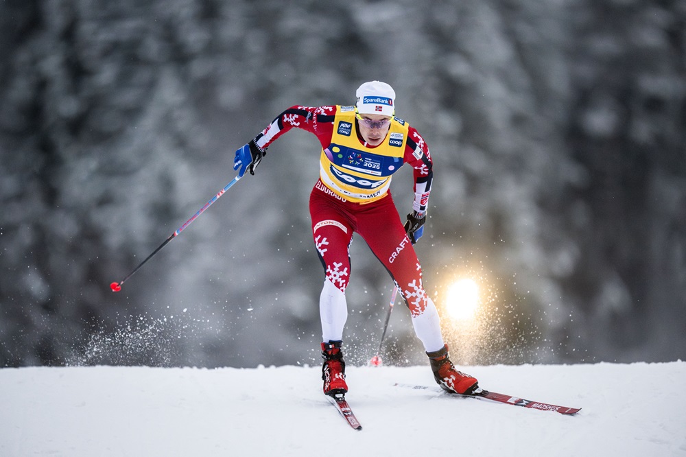 Sci di fondo, Amundsen vince la 20 km skiathlon di Lillehammer e rafforza il pettorale giallo. Paolo Ventura 29°