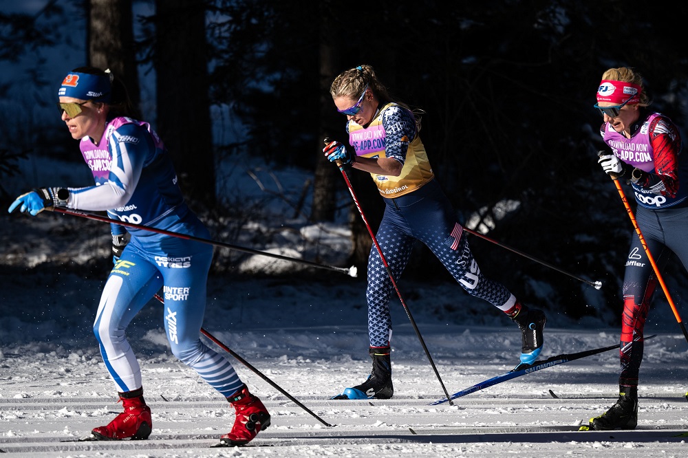 Tour de Ski: Jessie Diggins raddoppia e conquista la 15 km di Dobbiaco in volata. Anna Comarella miglior italiana