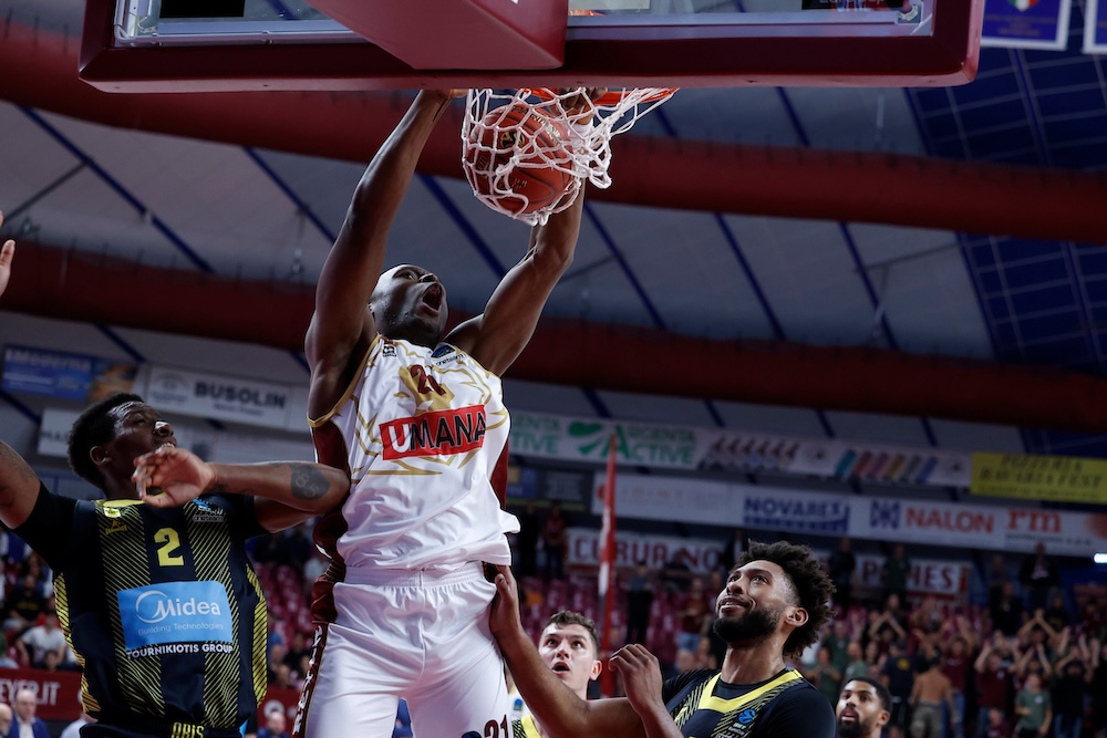 Basket, colpaccio Venezia in casa dell’Aris Salonicco in EuroCup