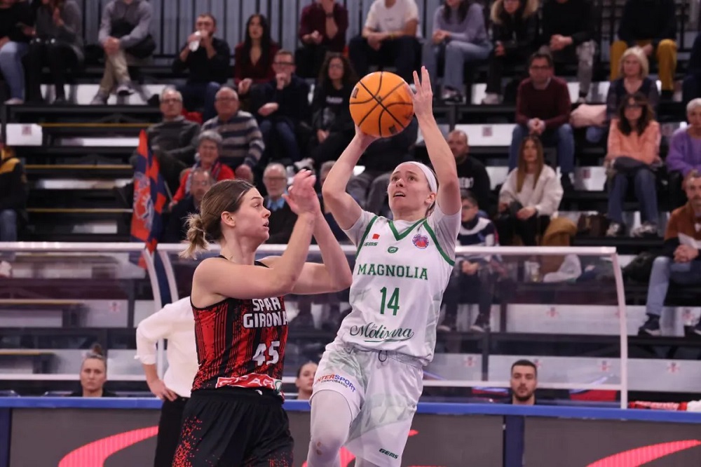 Basket femminile: due triple fatali a Campobasso, lo Spar Girona passa in Molise nell’andata del 1° turno di playoff di EuroCup