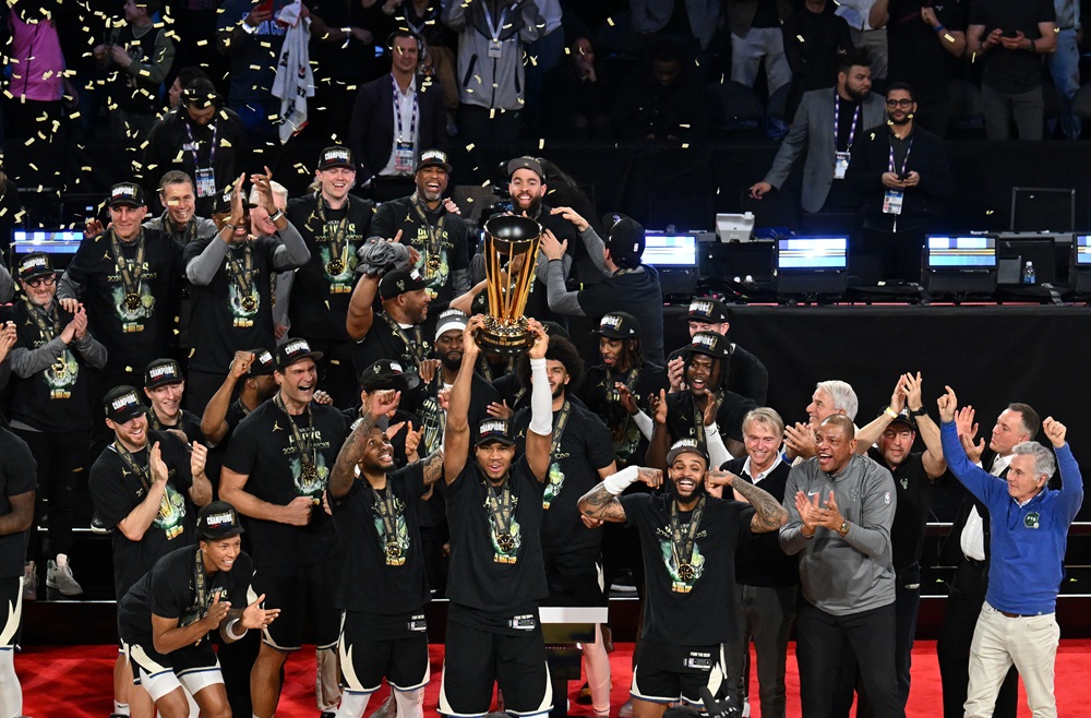 I Milwaukee Bucks vincono la NBA Cup. Antetokounmpo MVP della finale