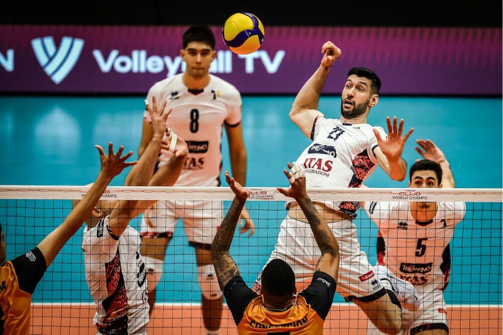 Volley, Trento apre il Mondiale per Club con una vittoria: Michieletto e Lavia decisivi contro lo Shahdab Yazd