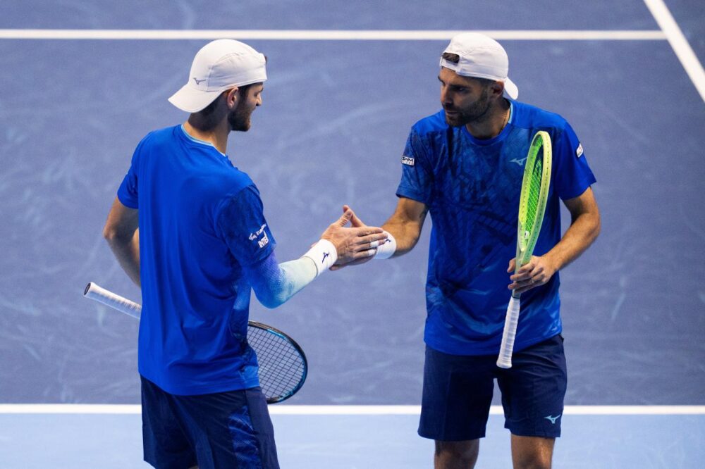 Simone Bolelli e Andrea Vavassori vincono e convincono nel primo turno del doppio agli Australian Open