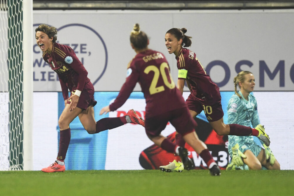 Roma trionfante nella Supercoppa Italiana di calcio femminile: Fiorentina sconfitta 3 1