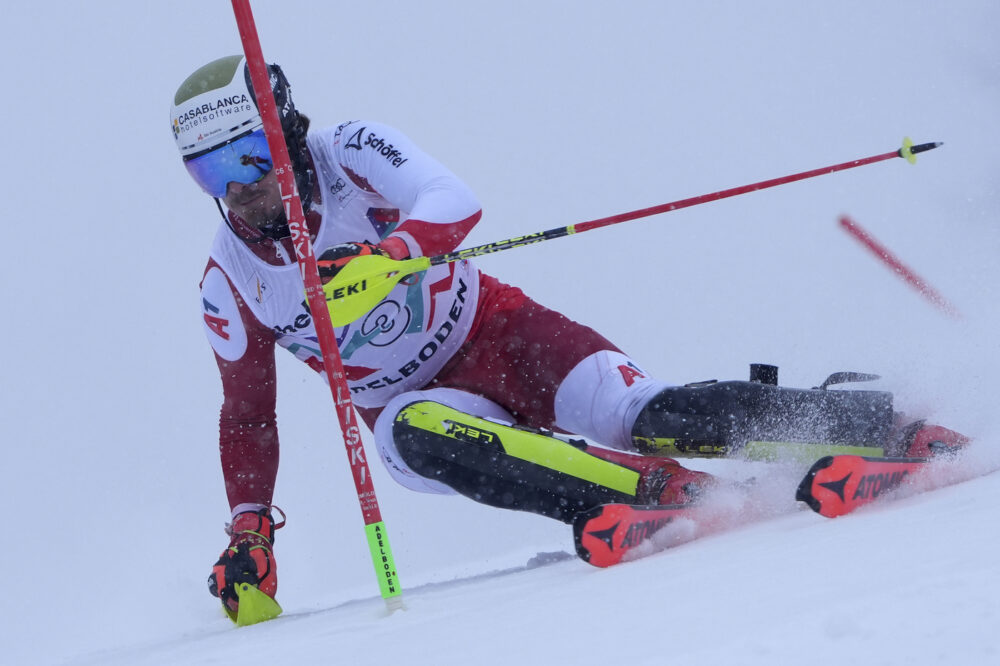 Feller rinasce nella prima manche dello slalom di Adelboden. Vinatzer pensa ad arrivare