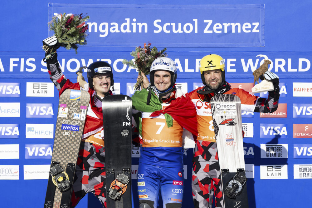 Snowboard, Maurizio Bormolini vince: “Grande gara, una soddisfazione doppia”