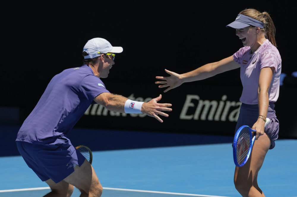 Gadecki e Peers vincono il doppio misto agli Australian Open, sigillo al super tie break