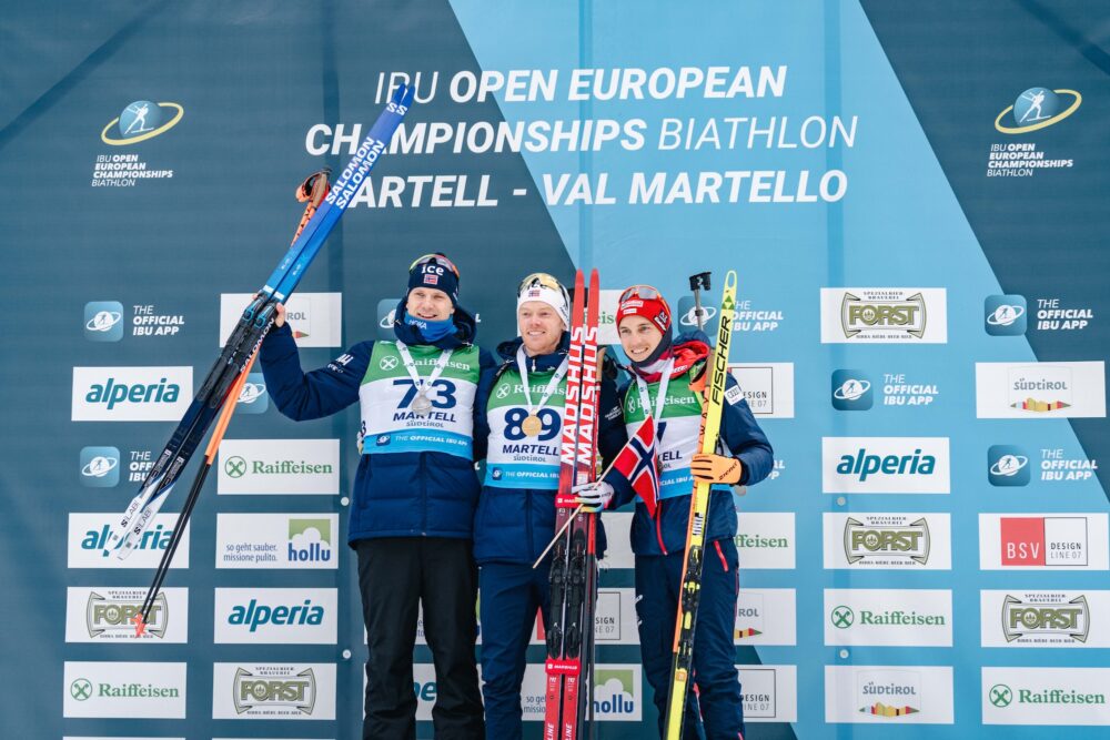 Biathlon, Europei Open 2025: nelle sprint ori per Bakken ed Heijdenberg. Settimo Romanin, ottava Passler