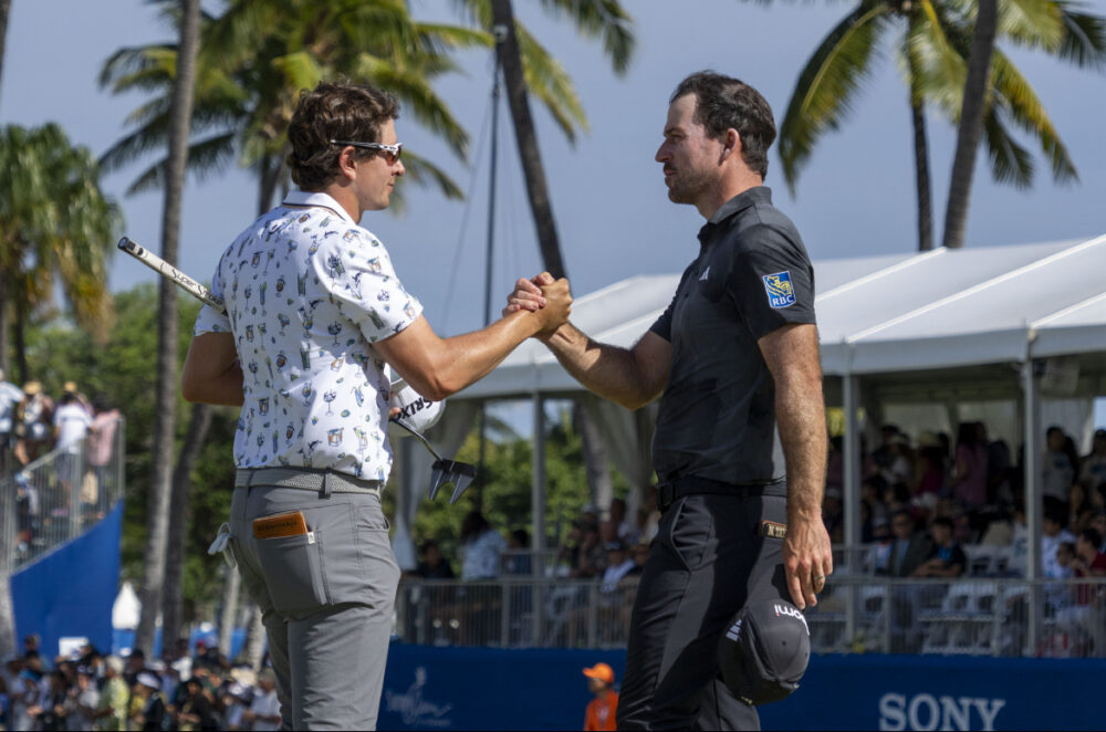 Golf, Nick Taylor vince il Sony Open ai playoff contro Echavarria. 5º titolo per il canadese