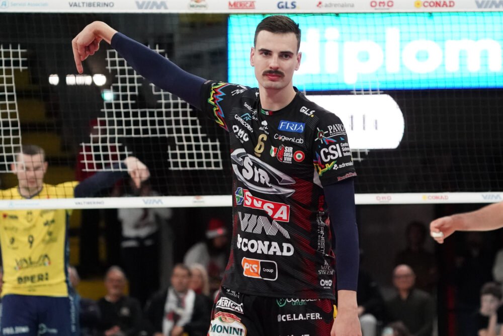 Volley, Perugia imbattibile in Superlega. Civitanova e Piacenza vincono con Bottolo e Romanò