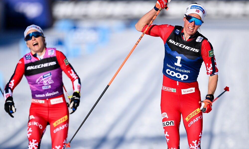 Therese Johaug ed Astrid Oeyre Slind