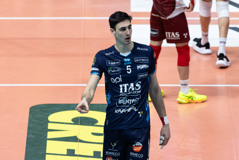 Volley, Trento rimonta Modena e vince in Superlega: Michieletto e Lavia coppia d’oro